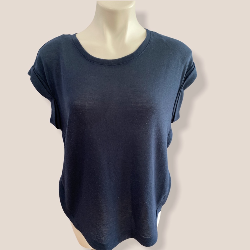 NWOT! Forever 21 Blue Short Sleeve - Picture 2 of 6